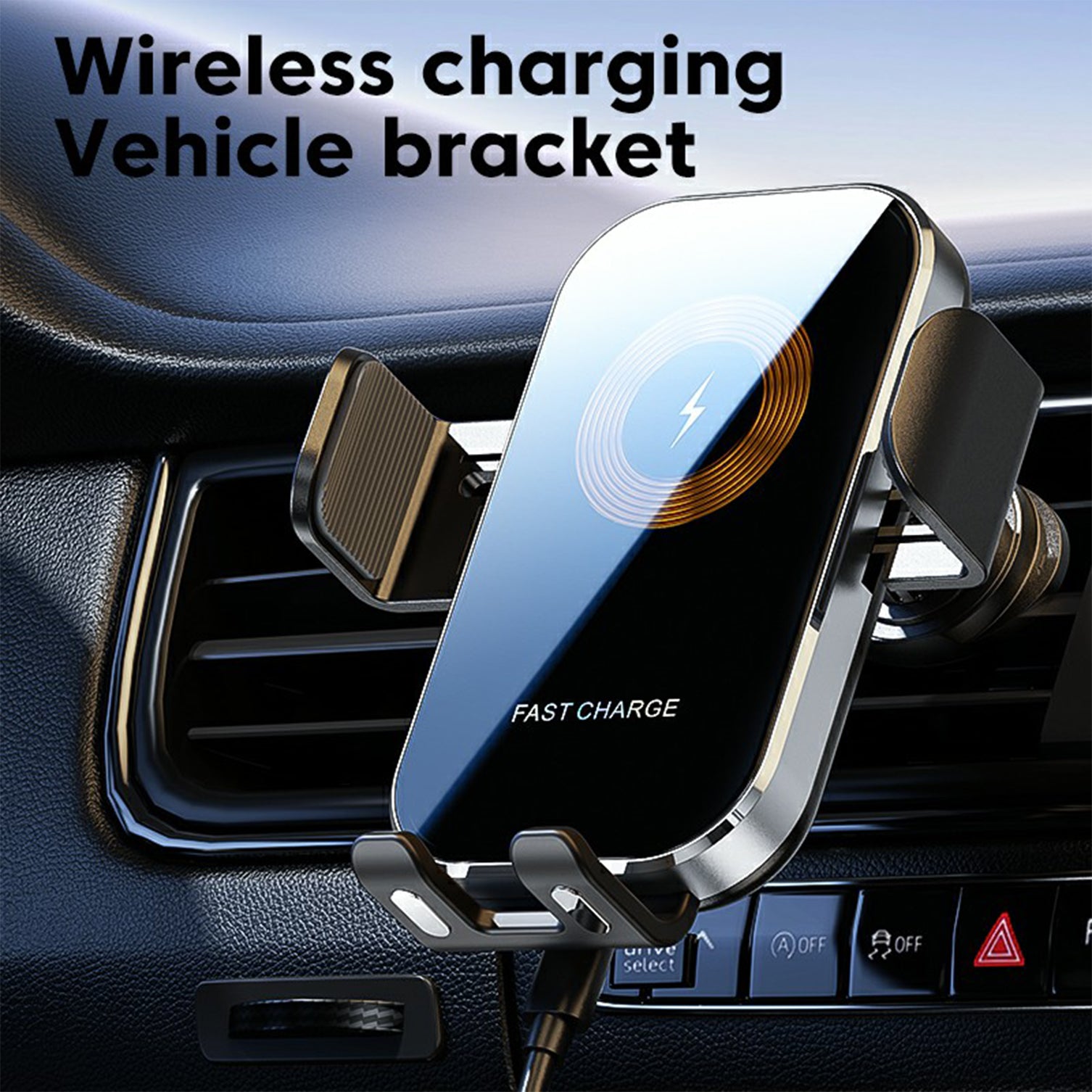 X12 Car Air Vent Touch Sensing Wireless Phone Charger Mount Cell Phone Bracket