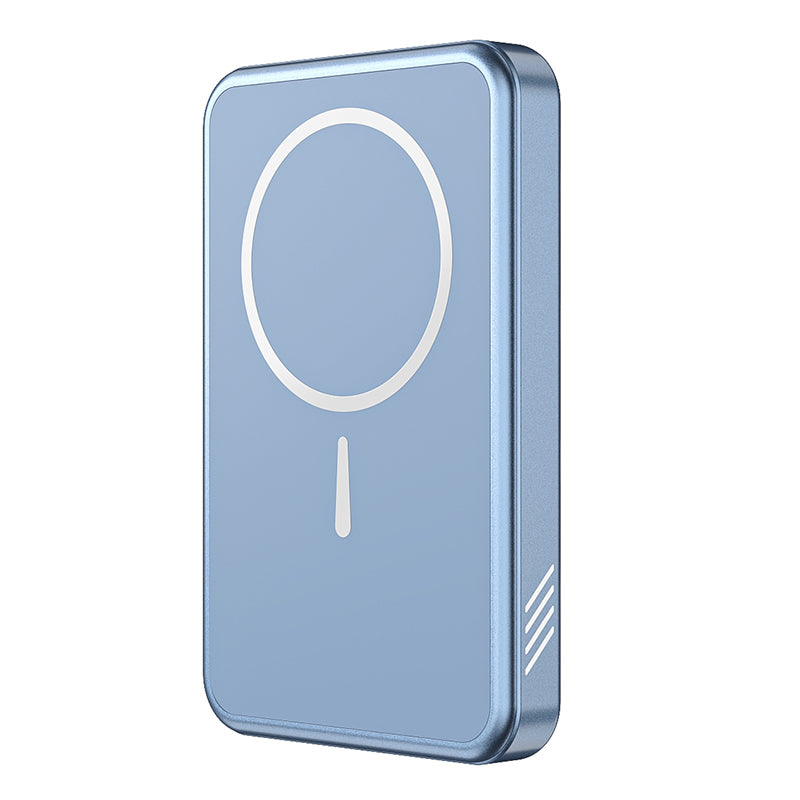 C10 Portable 15W Magnetic Wireless Charger 5000mAh Aluminum Alloy Power Bank