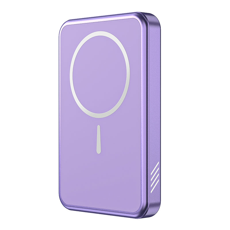 C10 Portable 15W Magnetic Wireless Charger 5000mAh Aluminum Alloy Power Bank