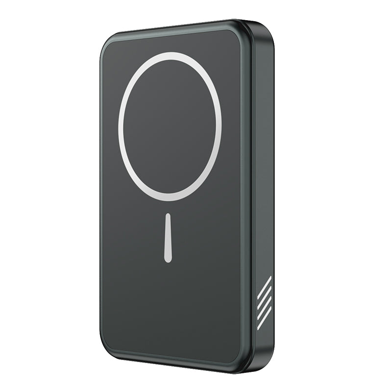 C10 10000mAh Aluminum Alloy Power Bank Portable 15W Magnetic Wireless Charger