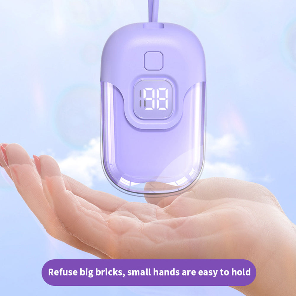 D07 10000mAh 22.5W Power Bank Phone External Battery with Built-in Cable