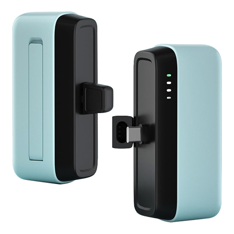 T160 5000mAh Mini Pocket Power Bank 2.1A Phone Charger Mini Battery Pack