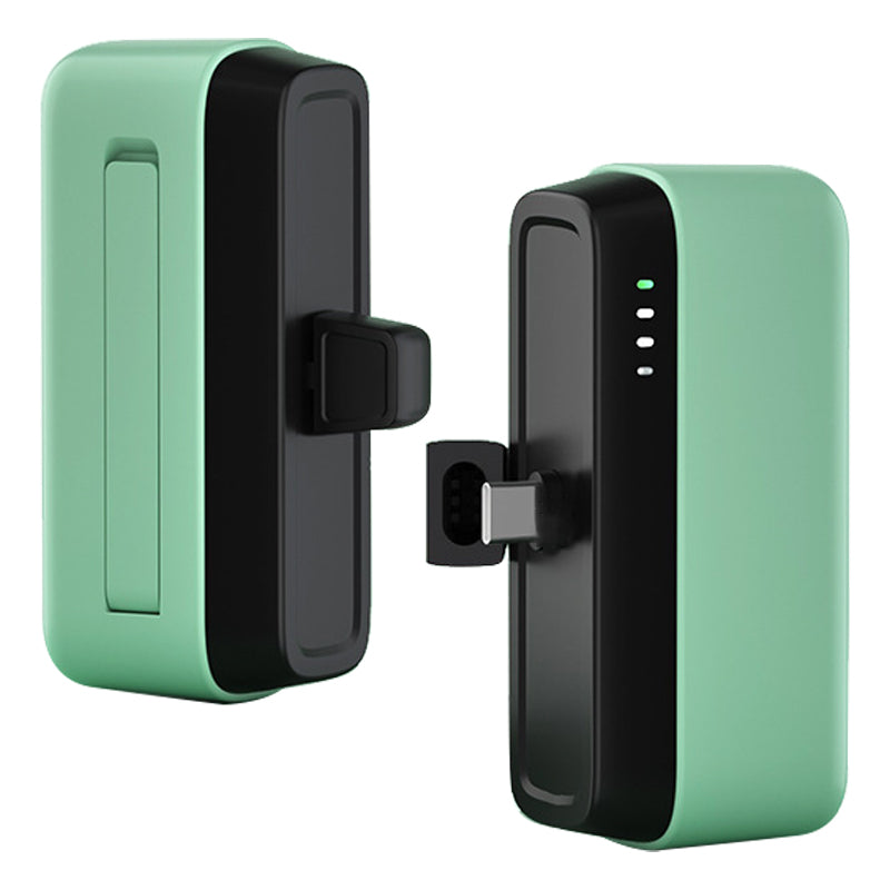 T160 5000mAh Mini Pocket Power Bank 2.1A Phone Charger Mini Battery Pack