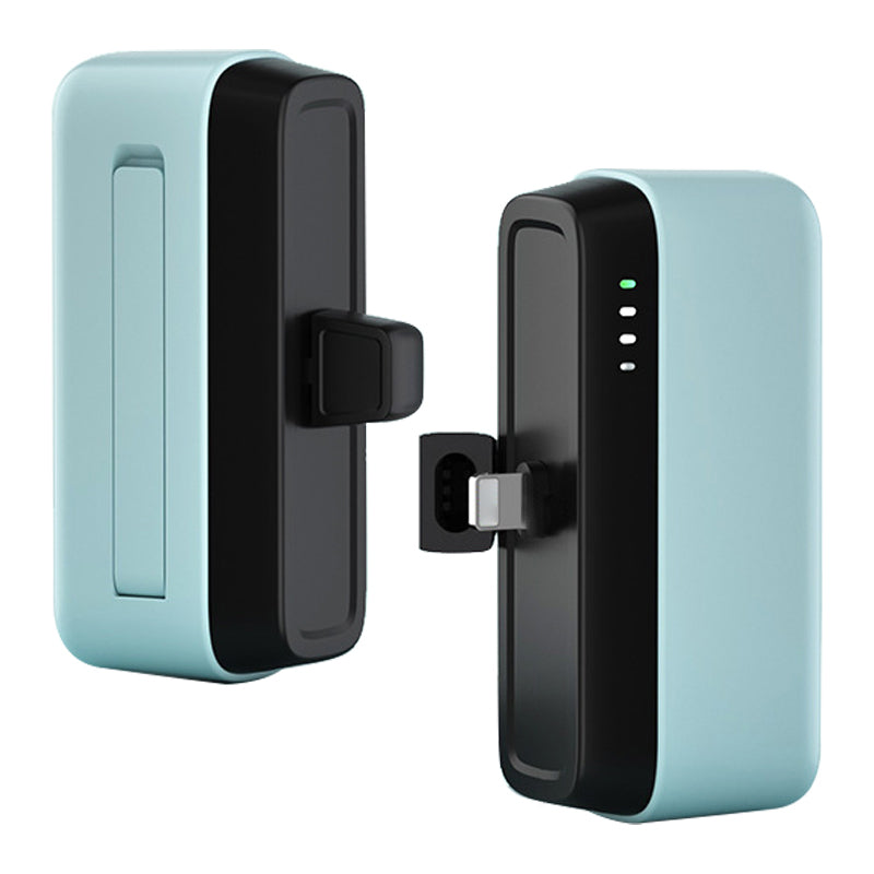 T160 5000mAh Mini Pocket Power Bank 2.1A Phone Charger Mini Battery Pack