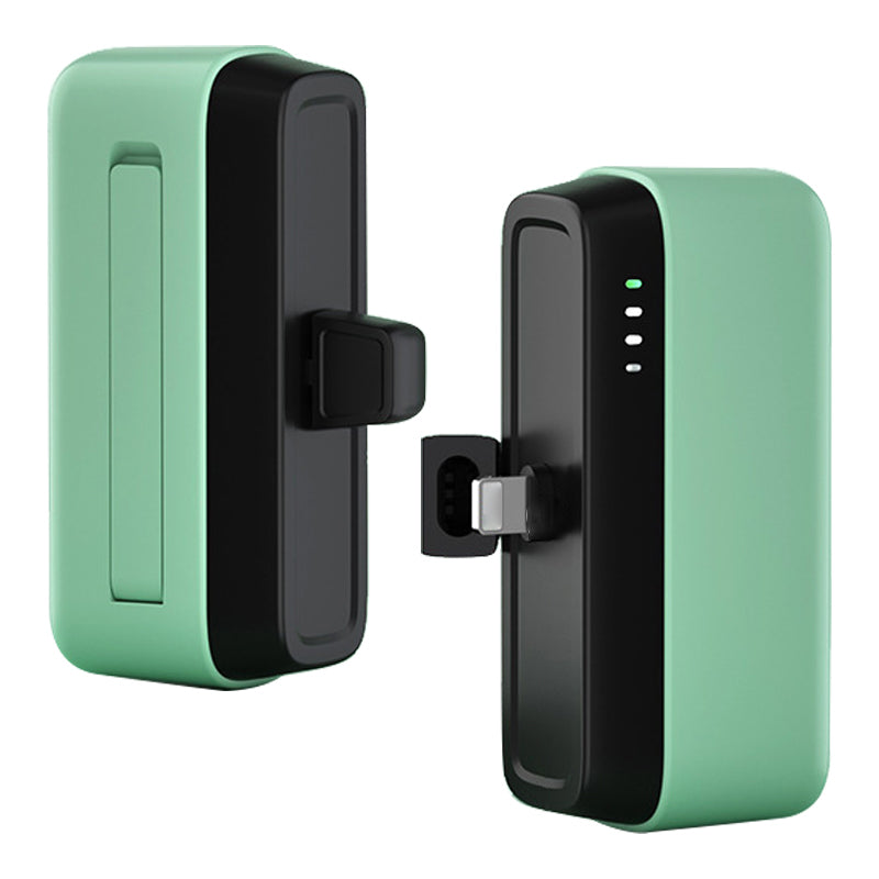 T160 5000mAh Mini Pocket Power Bank 2.1A Phone Charger Mini Battery Pack