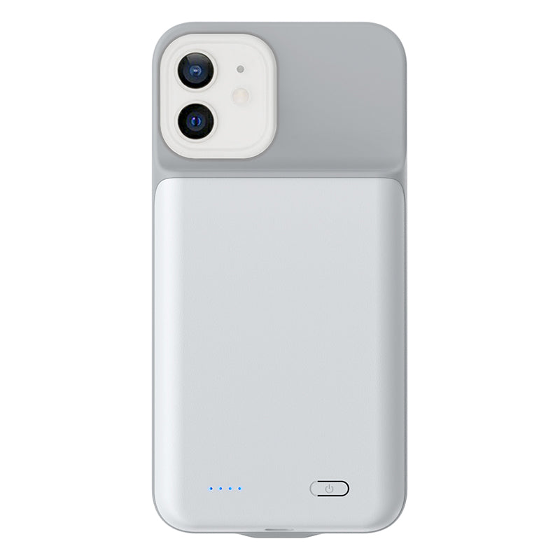 T43 Battery Charger Case for iPhone 12 mini 6800mAh Portable Power Bank Backup