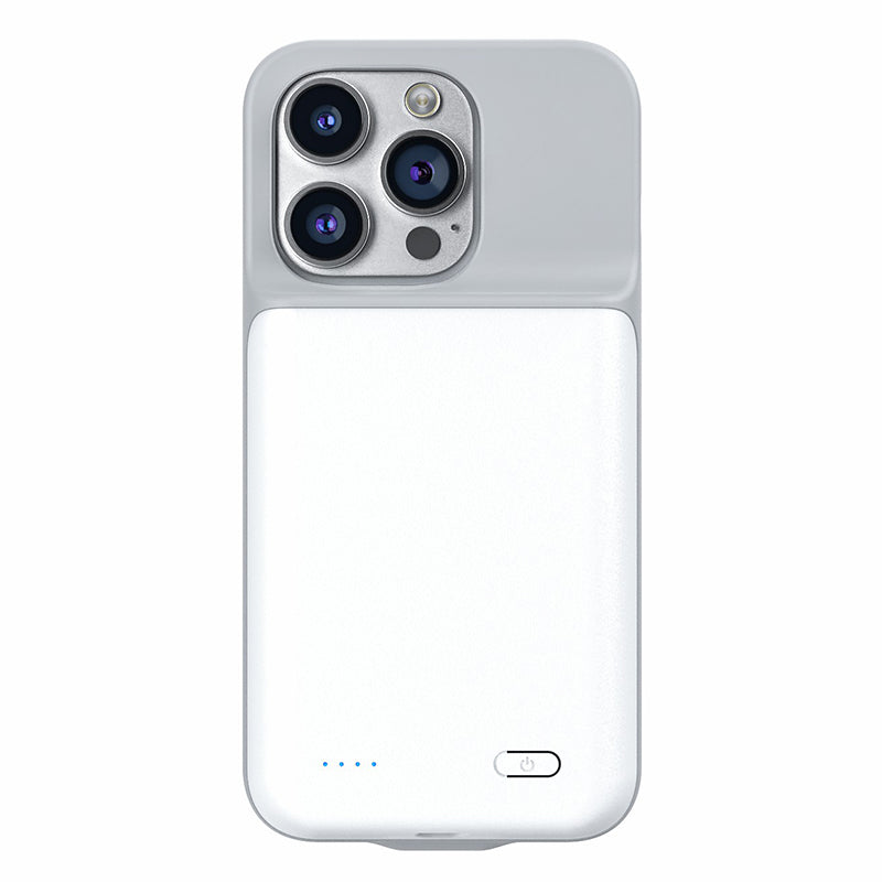 T43 For iPhone 13 Pro Max Battery Charging Case 6800mAh External Backup Battery Power Bank