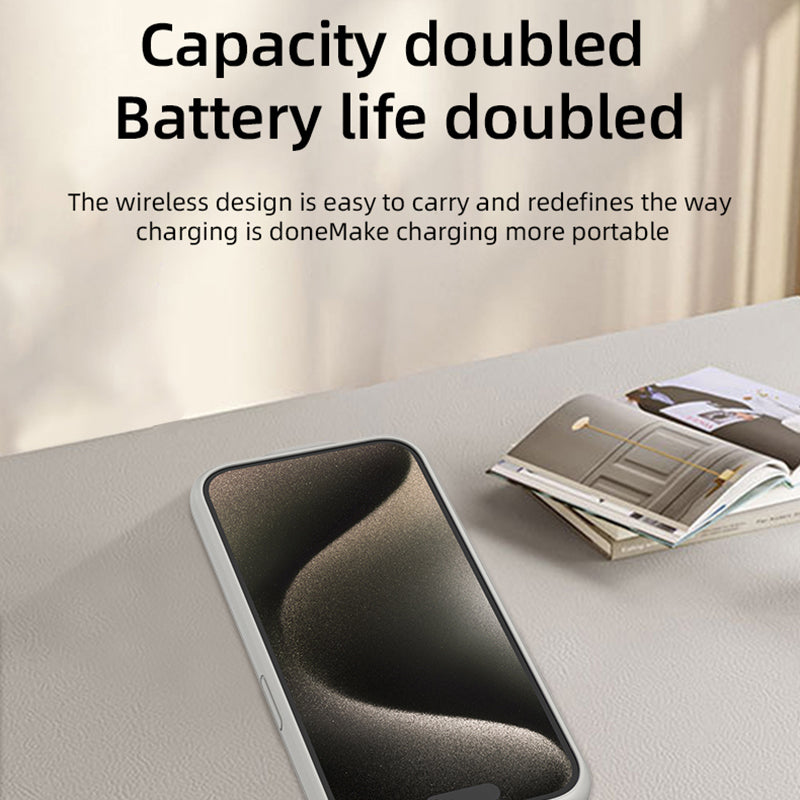 T43 Battery Case for iPhone 14 Pro Max 6800mAh Backup Power Bank Protective Charging Case