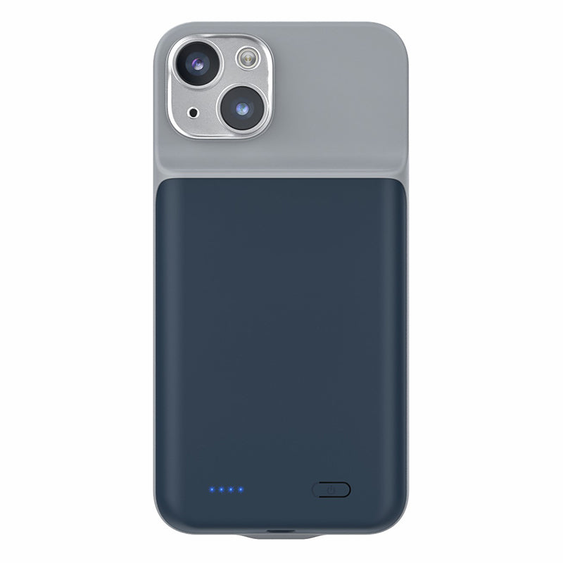 T43 For iPhone 14 Plus Battery Case 6800mAh External Backup Battery Power Bank