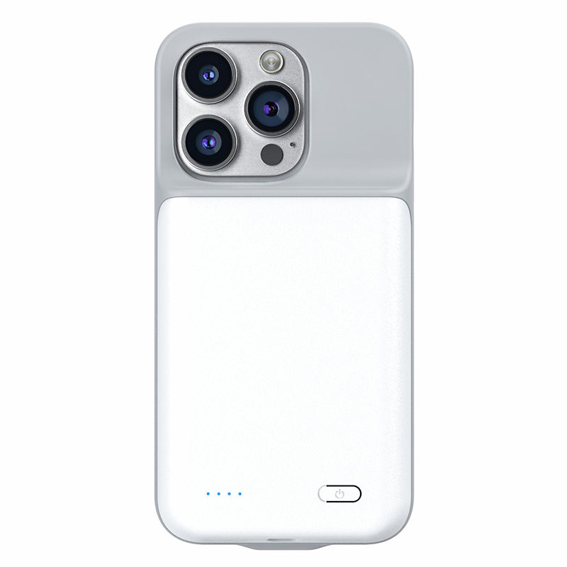T43 For iPhone 12 / 12 Pro 6800mAh Charging Case Backup Power Bank Extended Battery