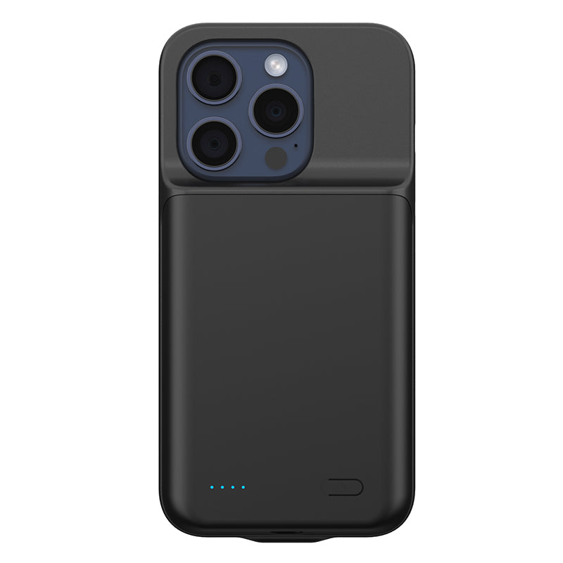 T43 For iPhone 15 Pro Battery Case 6800mAh Backup Power Bank Extended Your Battery Life