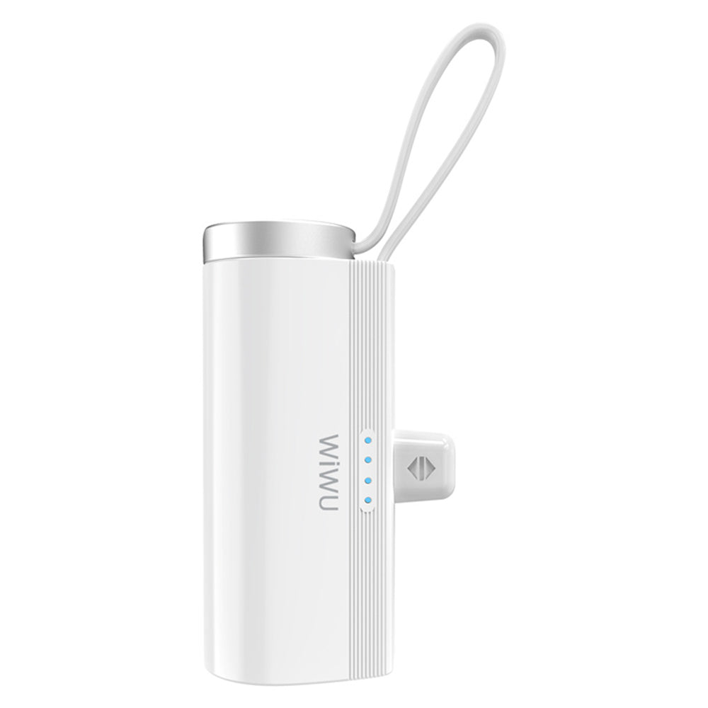 WIWU Wi-W026 Capsule Mobile Power Bank Mini USB-C Portable Charger with Watch Charger