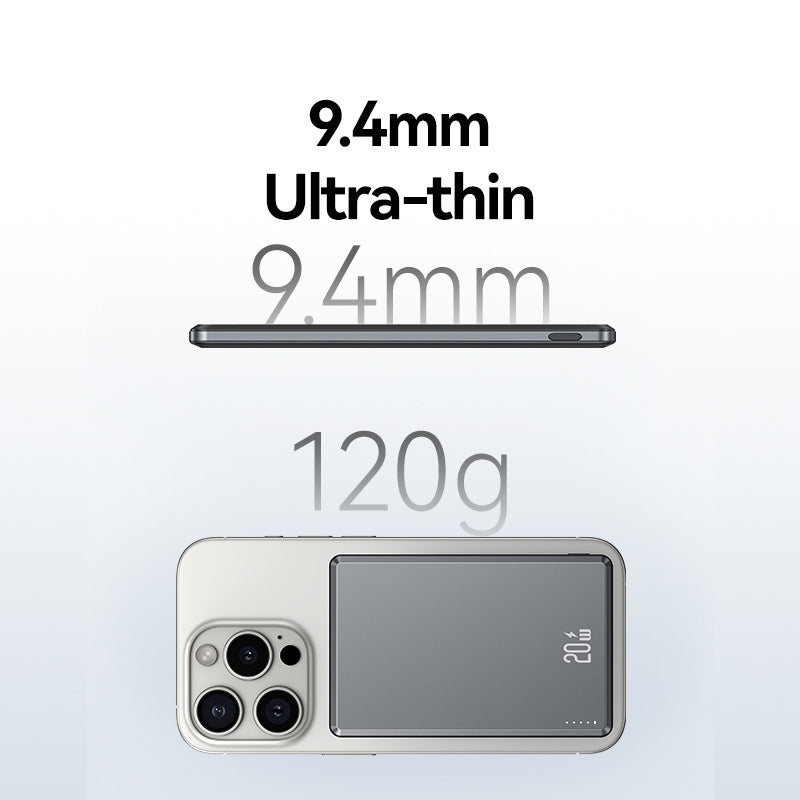USAMS US-CD220 PB73 Magnetic Wireless Power Bank 5000mAh PD 20W Fast Charging Phone Charger
