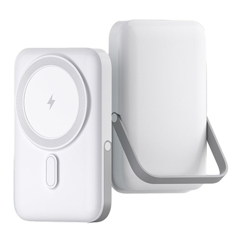 T159 5000mAh Magnetic Wireless Phone Charger PD20W Power Bank with Folding Kickstand