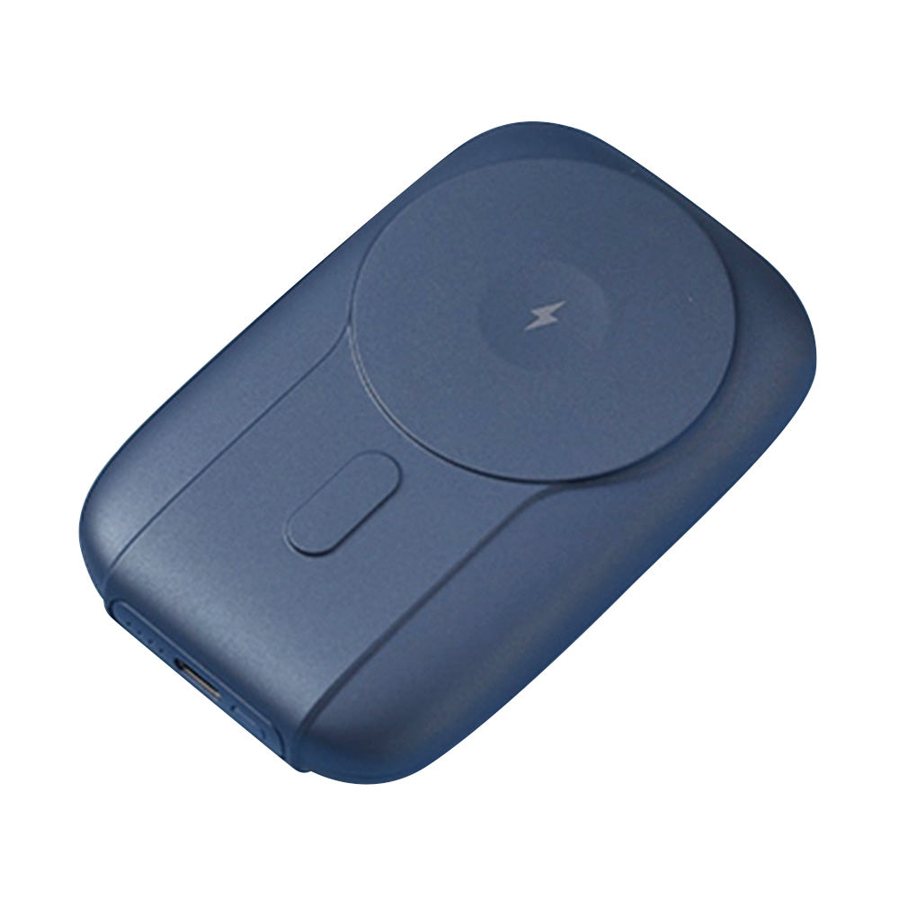 CK90 10000mAh Power Bank 15W Magnetic Wireless Charger with Built-in iP+Type-C Cable