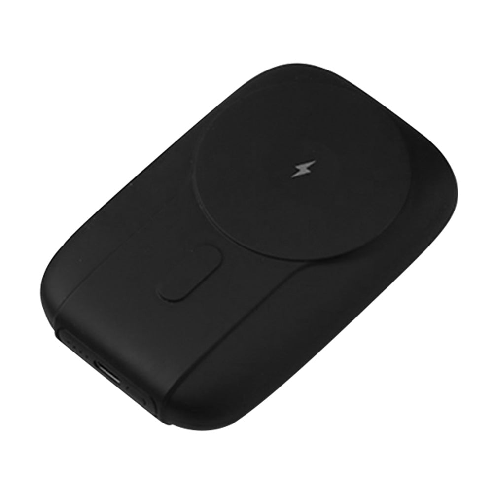 CK90 10000mAh Power Bank 15W Magnetic Wireless Charger with Built-in iP+Type-C Cable