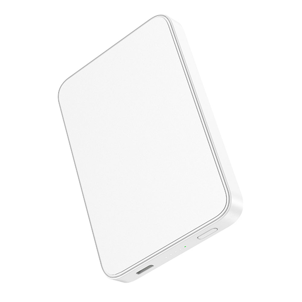 E61A For iPhone 15 / 14 / 13 / 12 Series Magnetic Wireless Phone Charger 5000mAh Ultra Thin Power Bank