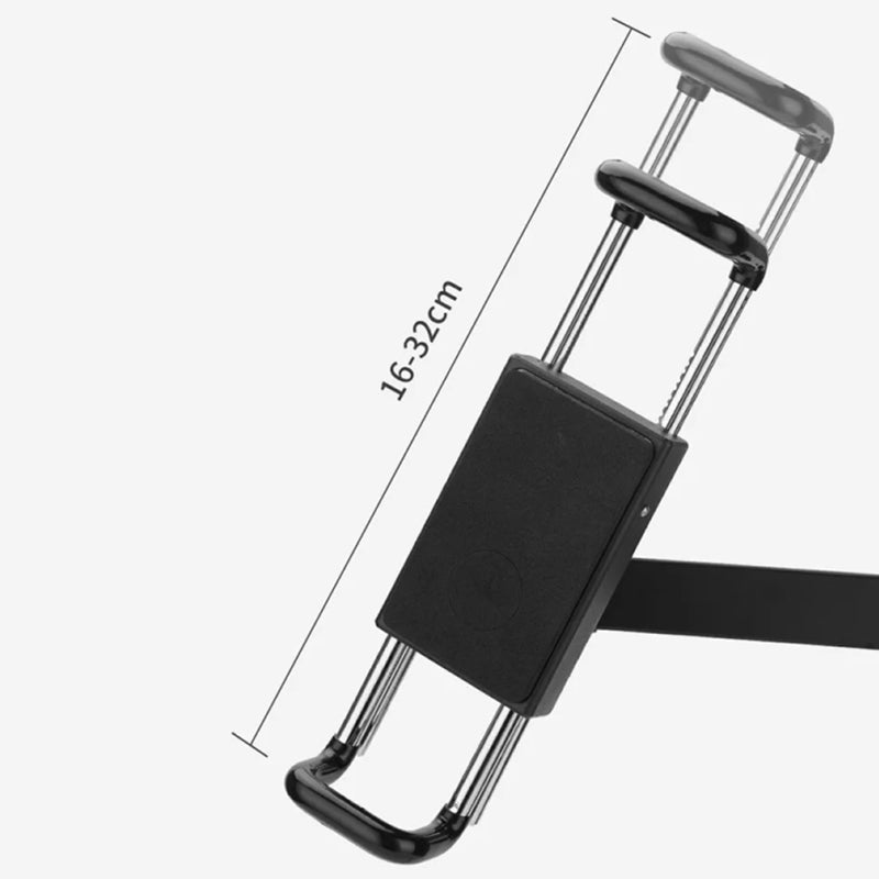 Folding Metal Wall Mount Tablet Holder with Anti-Theft Safety Lock for iPhone 16 / 16 Ultra / 16 Pro / 16 Pro Max