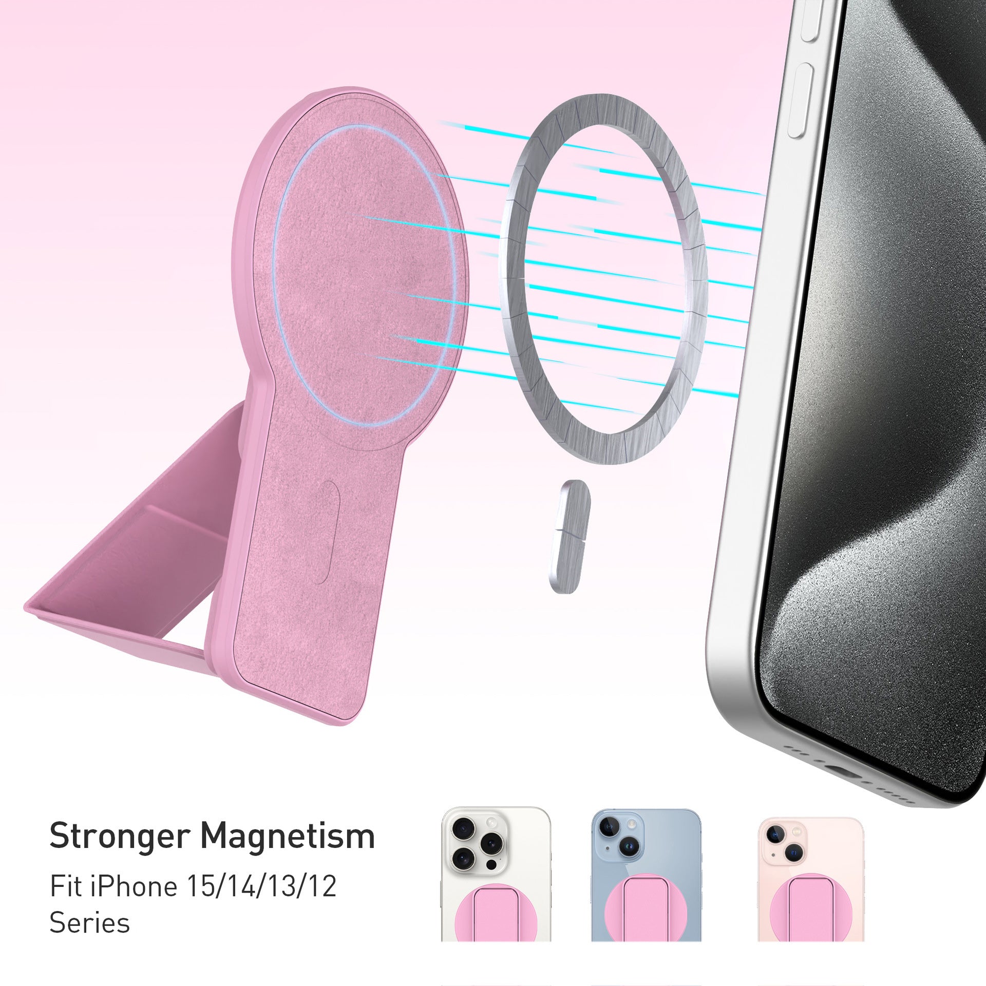 Bulk Buy Magnetic Phone Holder 360 Degree Rotatable Stand