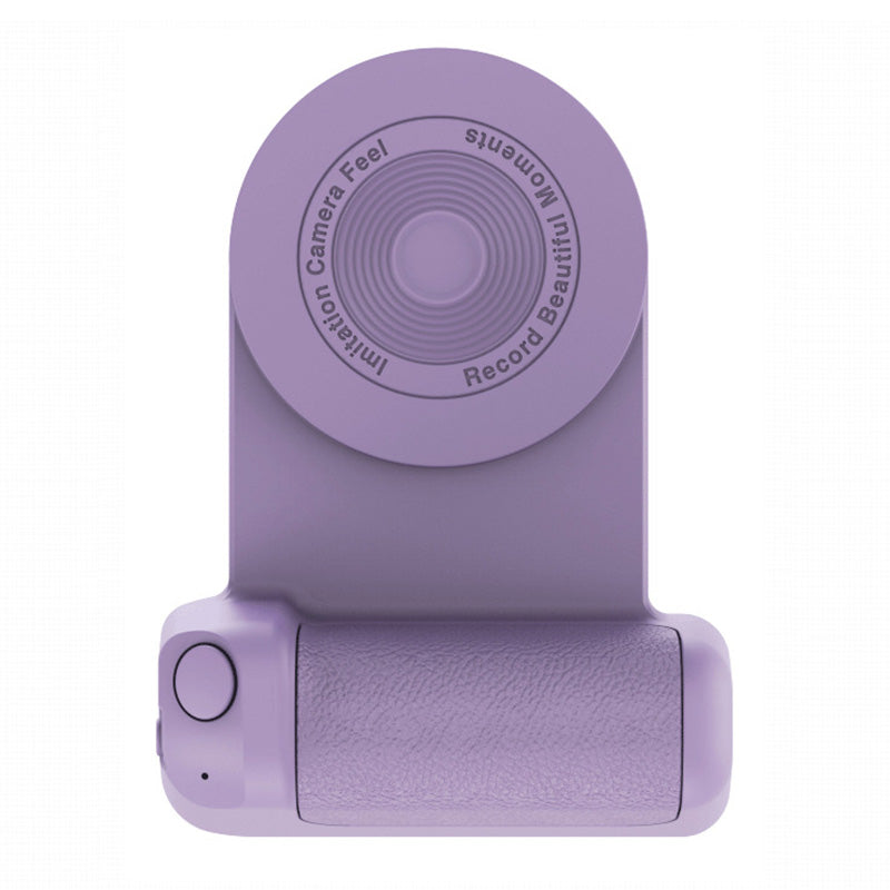 Camera-Shaped Bluetooth Phone Holder Handle Desktop Magnetic Rotating Phone Stand