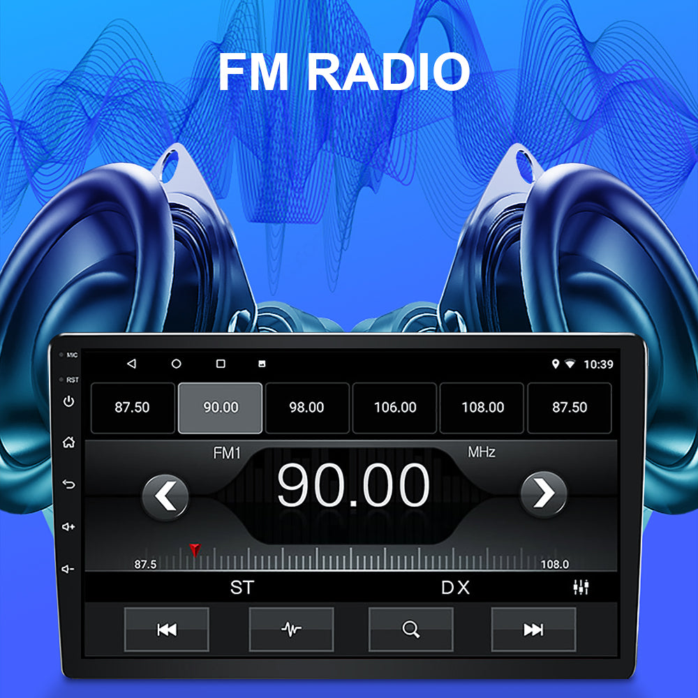 R-903E 9 inch Car Stereo Radio Android 12 2G+32GB Auto Car Play Screen Bluetooth GPS Navigation