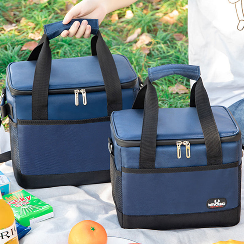 68L Portable Car Outdoor Picnic Cooler Bag Waterproof Insulation Fruit Drink Carrying Bag
