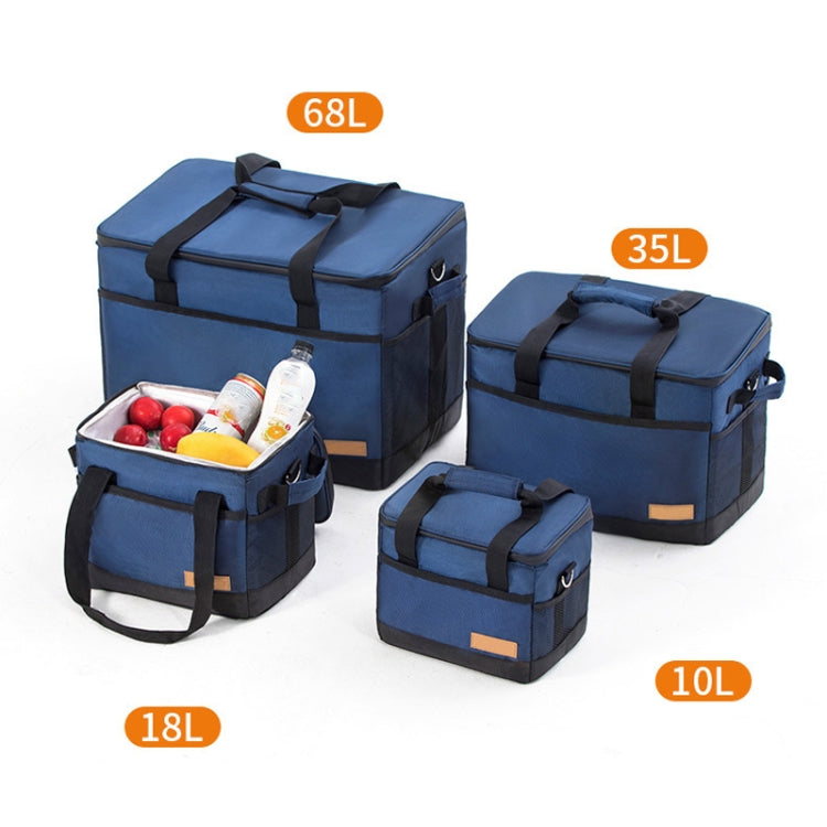 18L Portable Car Outdoor Cooler Bag Picnic Travel Waterproof Insulated Food Drink Storage Bag