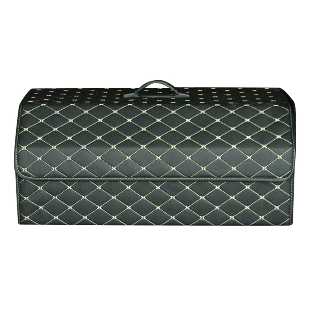10006 Multi-function Foldable Leather Car Trunk Storage Box, Extra Large Size