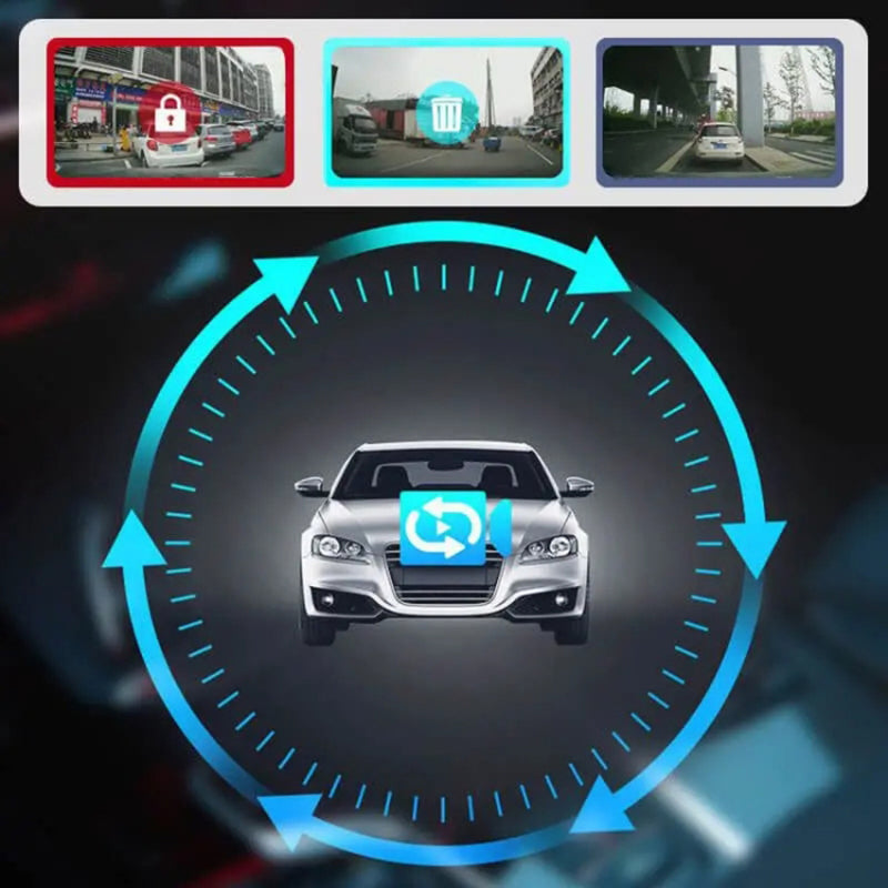 Q3 3-Inch Car Dash Camera