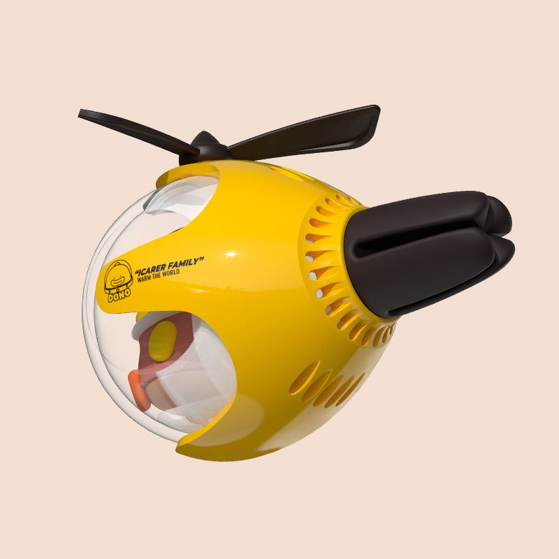 ICARER FAMILY Car Aromatherapy Diffuser Cartoon Animal Spaceship Air Outlet Decoration