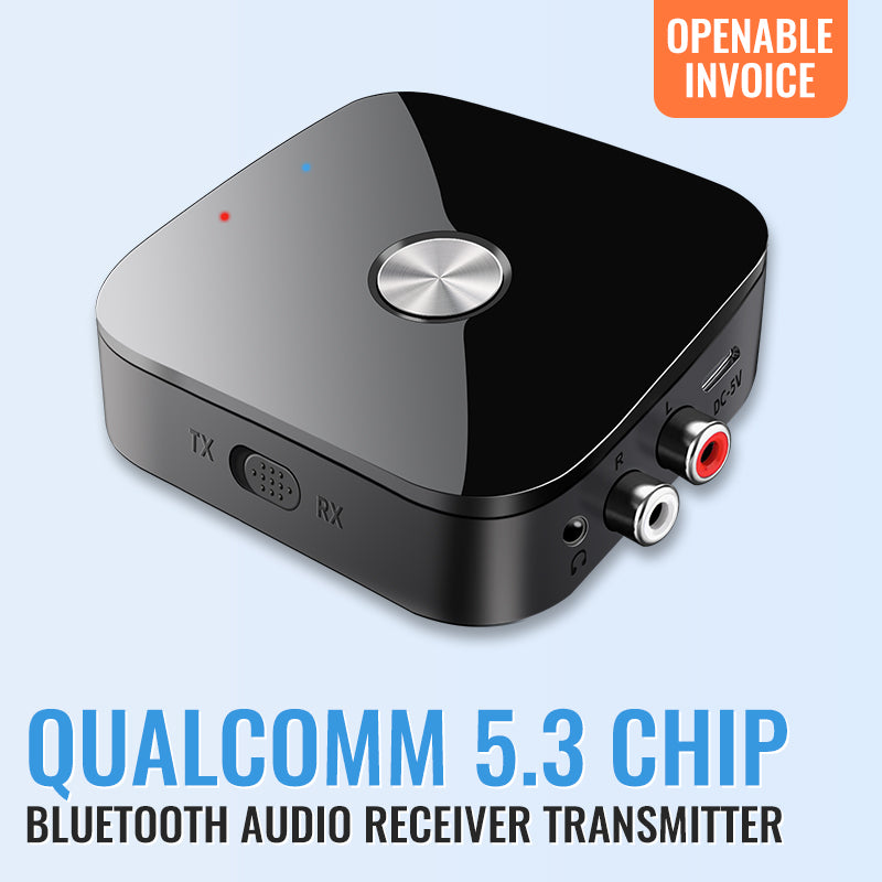 T69 2-in-1 Bluetooth 5.3 APTX Adaptive Receiver Transmitter Wireless Audio Adapter