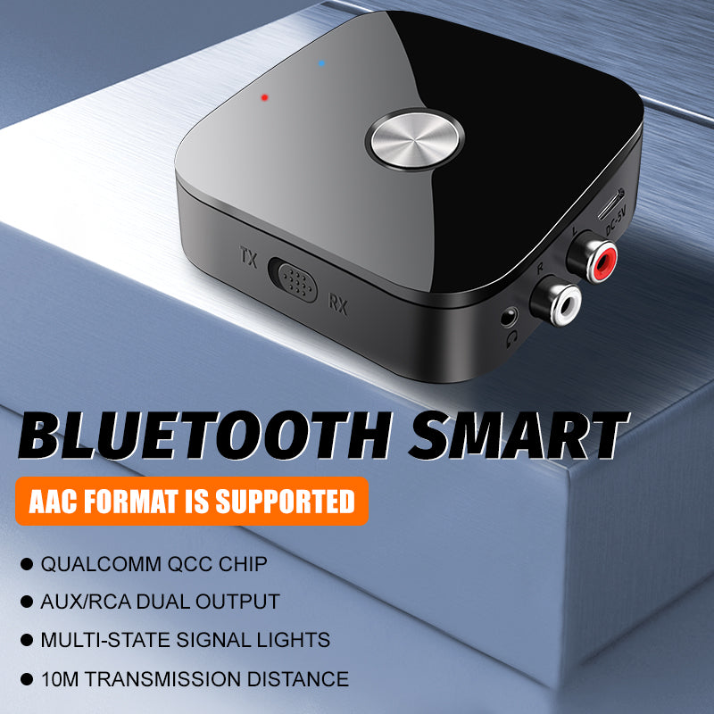 T69 2-in-1 Bluetooth 5.3 APTX Adaptive Receiver Transmitter Wireless Audio Adapter