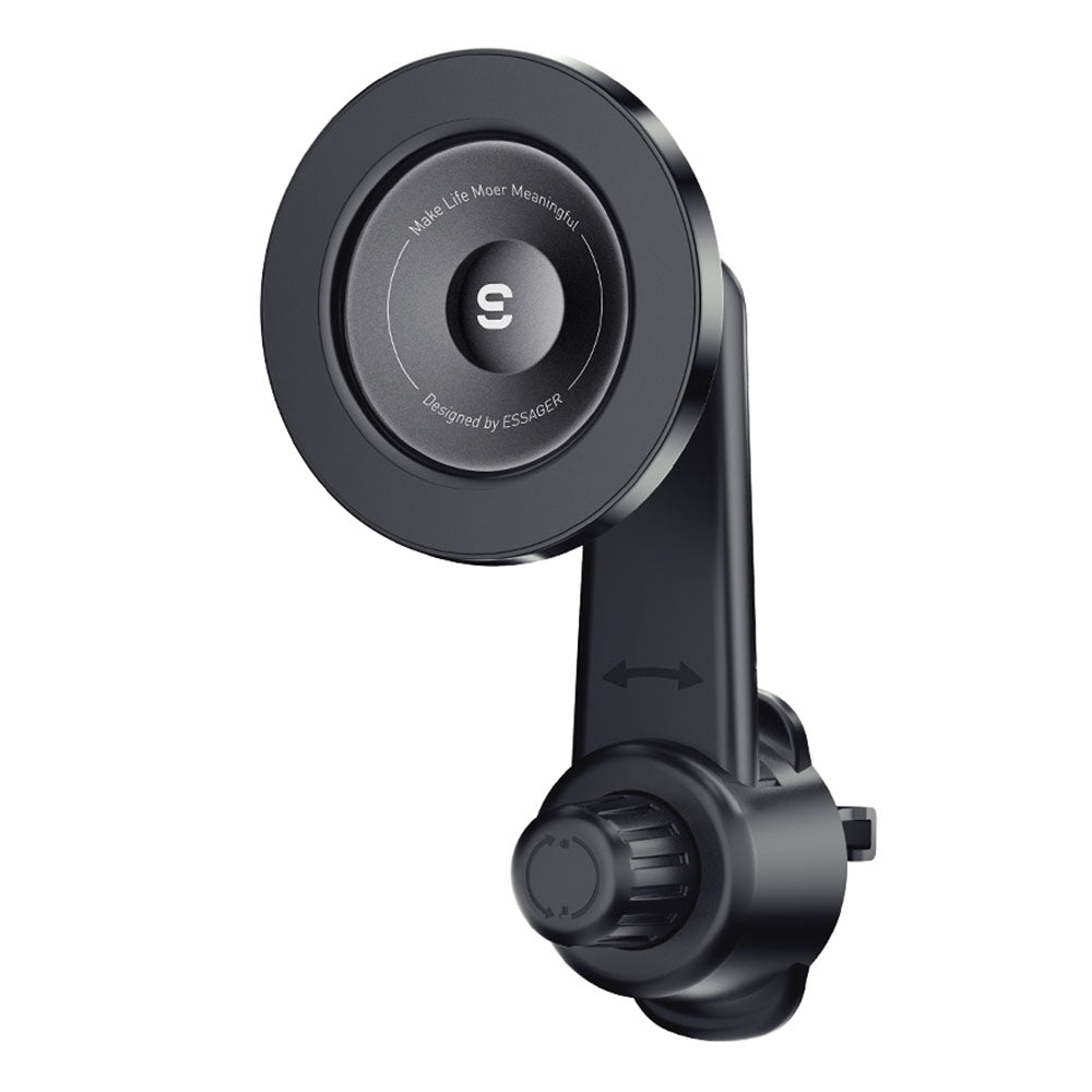 ESSAGER ES-ZJ27 Long Arm Style Magnetic Car Air Vent Phone Holder 360 Degrees Rotation Cellphone Bracket
