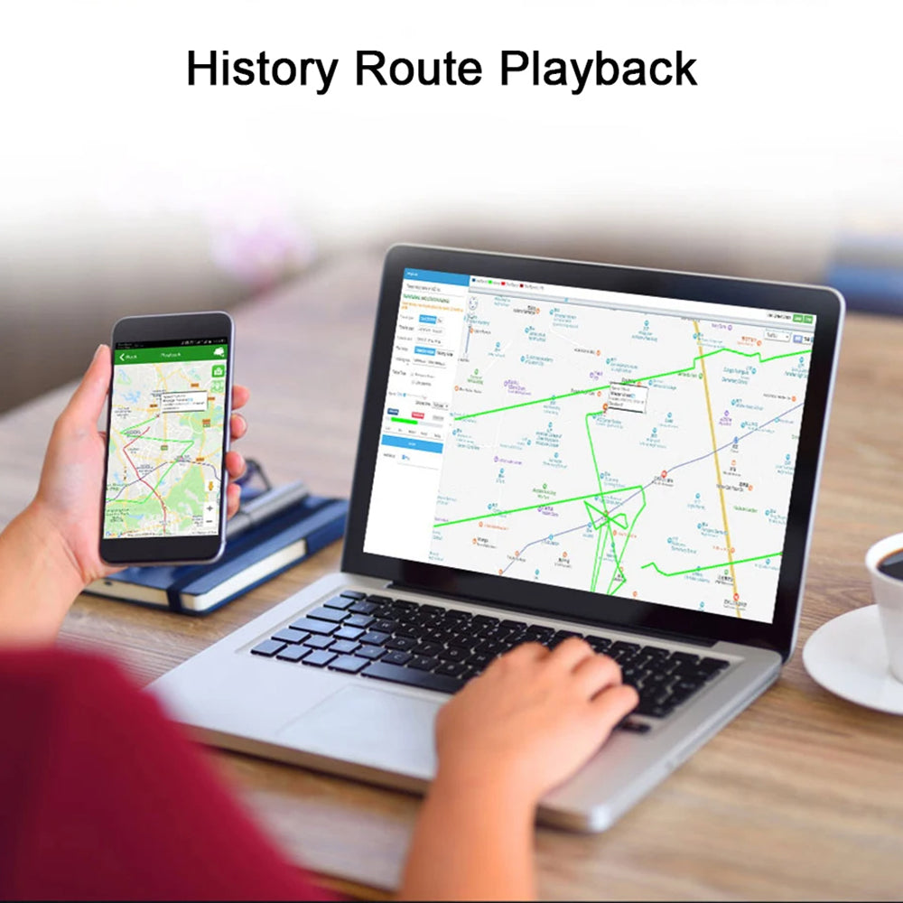 TKSTAR TK913 Car GPS Tracker 2G GPRS Locator with Automatic Voice Monitoring, Free Web APP