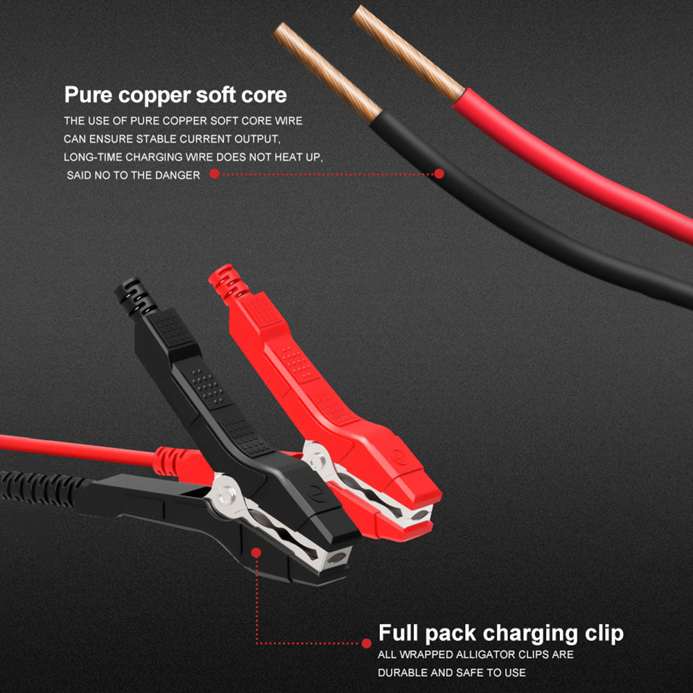 E-FAST TK-360 12V / 6A Car Motorcycle Battery Charger Lead-Acid Battery Charger