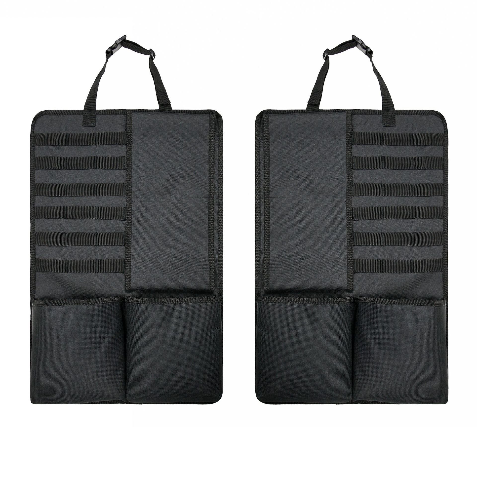 2Pcs / Set 600D Oxford Cloth Camouflage Car Seat Back Hanging Storage Bag