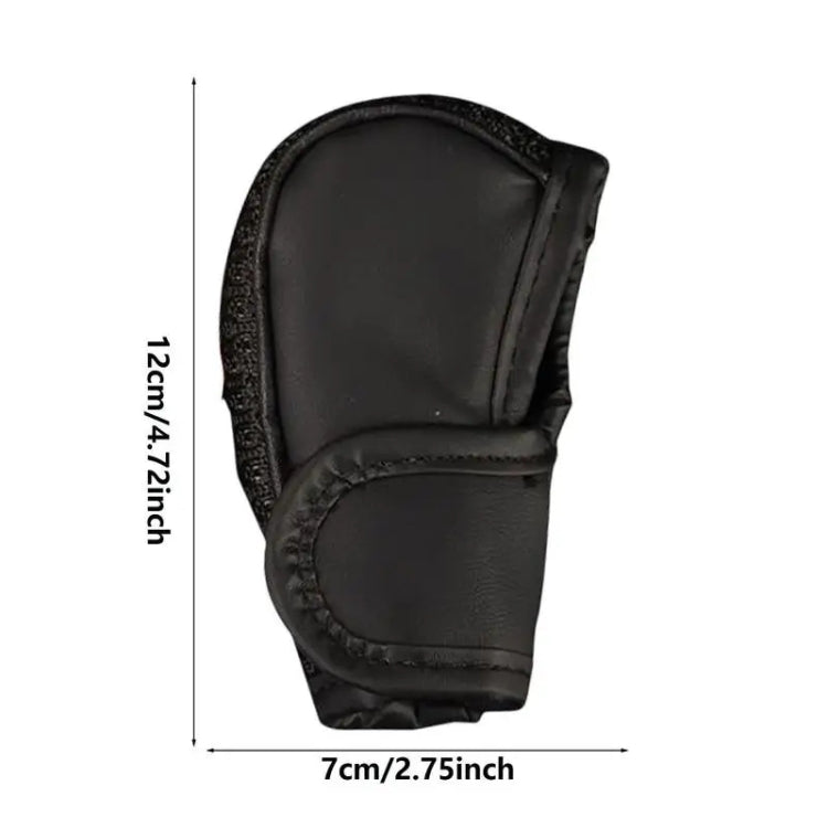 PU + Ice Silk Anti-slip Universal Car Gear Shift Knob Cover Protector Cover