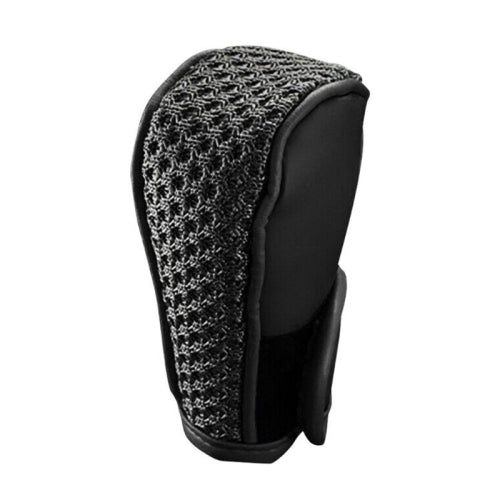 PU + Ice Silk Anti-slip Universal Car Gear Shift Knob Cover Protector Cover