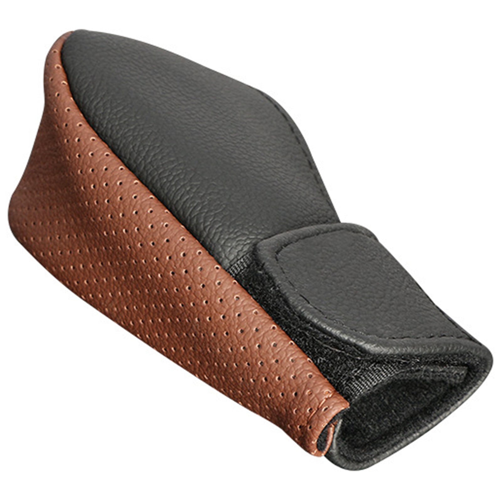Universal Car Gear Shift Knob Cover Anti-slip PU Leather Protective Cover