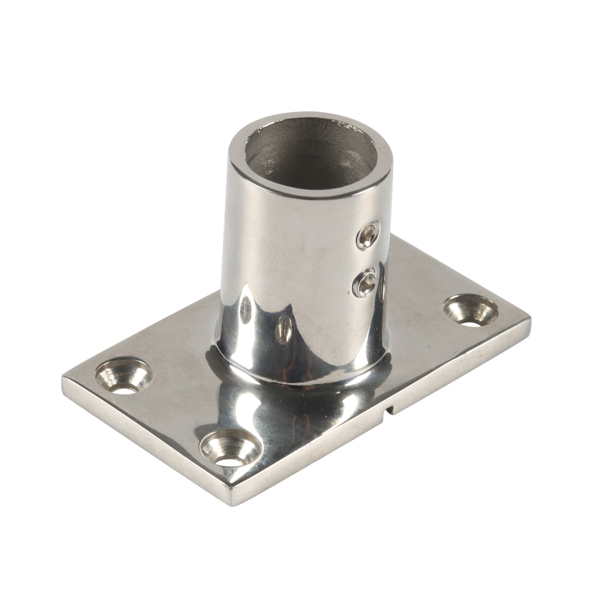 A8767 90-Degree Square Tube Base Stainless Steel 316 Hardware Accessories for Boats, Yachts
