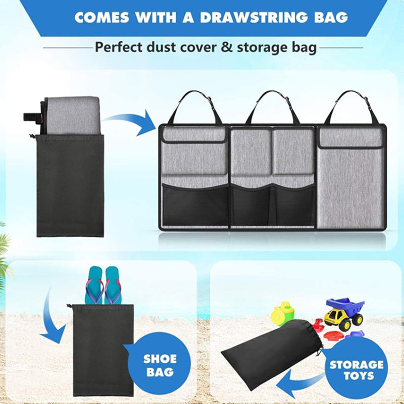 Car Hanging Rear Seat Trunk Storage Bag