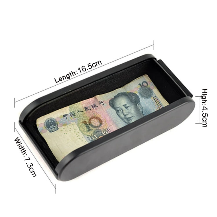 Multifunctional Car Organizer Durable ABS Draw-Out Storage Box Holding Tray Bin