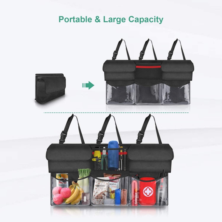 HK9448 Car Trunk Oxford Cloth Storage Bag Organizer Toolkit Container Bag