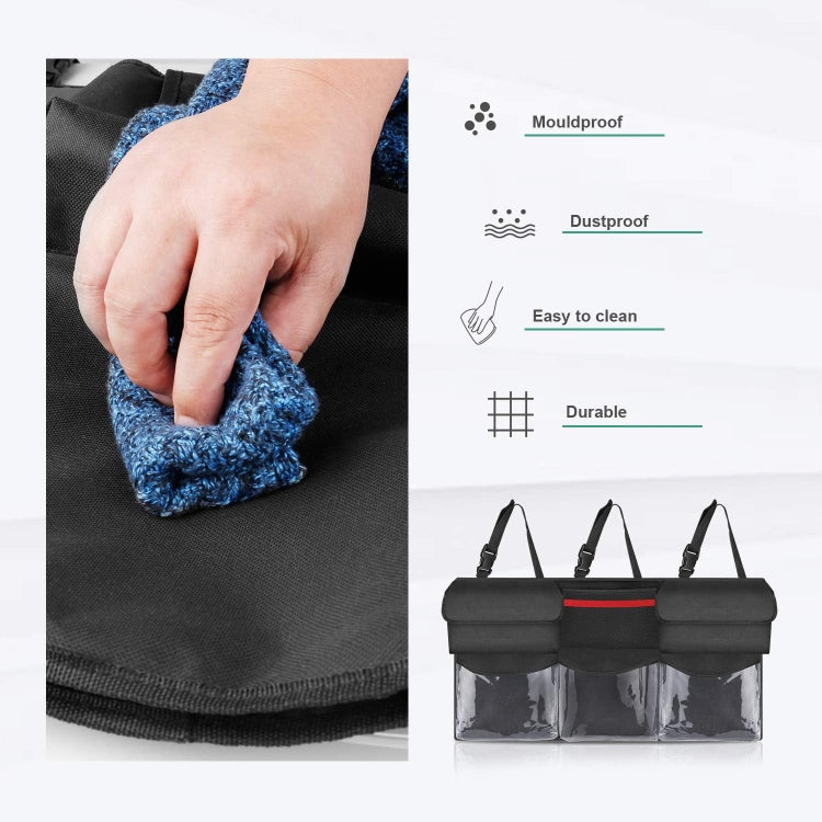 HK9448 Car Trunk Oxford Cloth Storage Bag Organizer Toolkit Container Bag