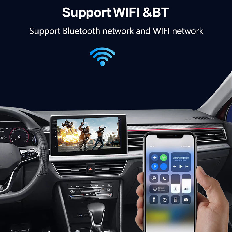 A53 Car Wired to Wireless Car Play Adapter Car Smart Box 2+32GB