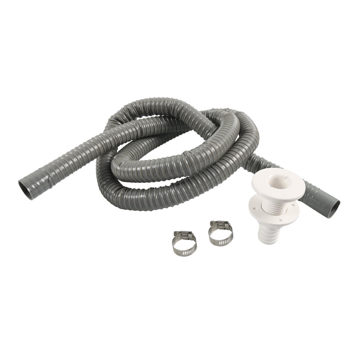 A7991 Bilge Pump Hose 1-1 / 2-Inch Dia Plumbing Kit (39mm Hose Clamp+6ft 39mm Corrugated Hose)