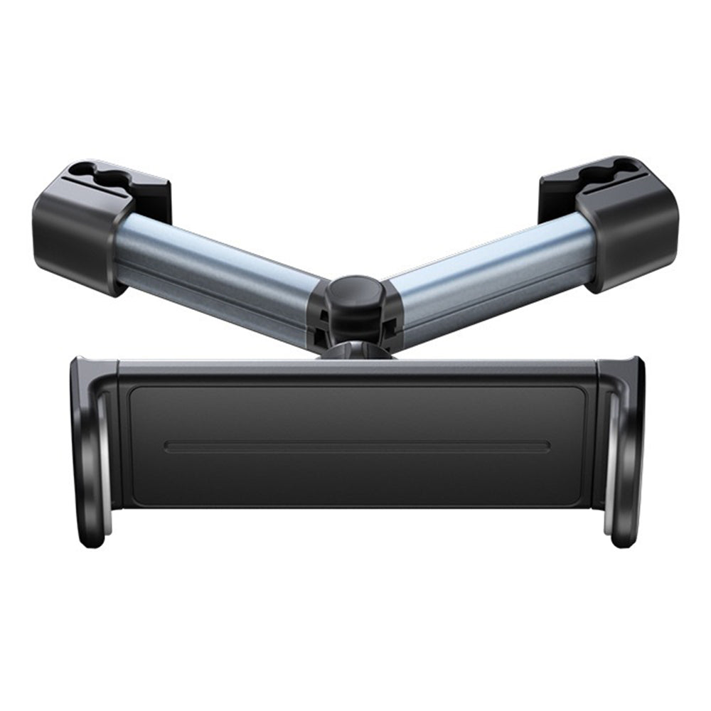 BZ-H5 Car Headrest Backseat Mount Adjustable Telescopic Universal Phone Tablet Car Holder for iPhone 16 / 16 Ultra / 16 Pro / 16 Pro Max