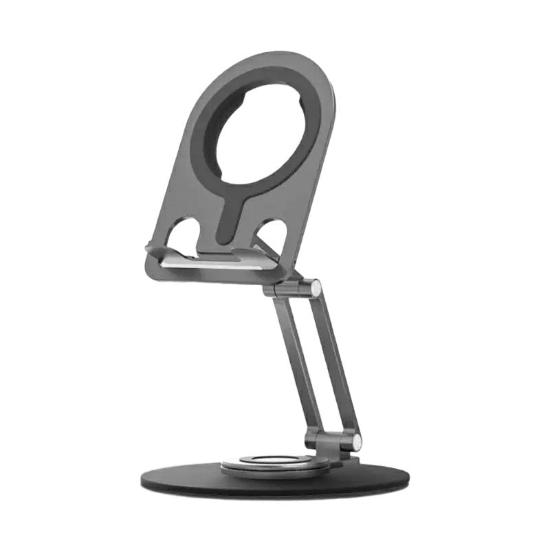 M02 Aluminum Alloy Foldable Phone Tablet Bracket Compatible with MagSafe Charger / iPhone 16 / 16 Ultra / 16 Pro / 16 Pro Max