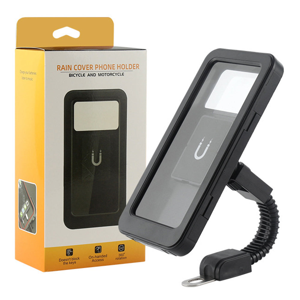 2209 Waterproof Motorcycle Touch Screen Phone Mount Magnetic Plastic Holder Bracket
