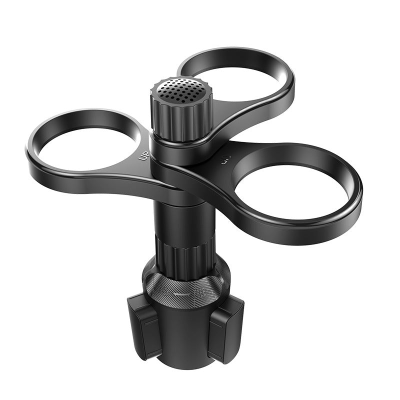 3 Position Car Cup Holder Vehicle Water Cup Coffee Milk Tea Drink Cup ABS Storage Rack